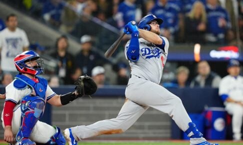 【MLB】ドジャース、終盤劣勢からマンシーの本塁打で「1点差」　最終回には大谷翔平にも打席……逆転世界一なるか