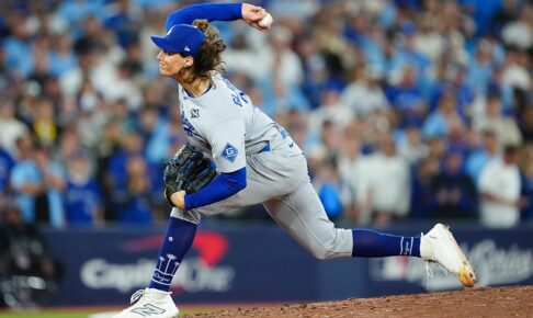 【MLB】ローテ右腕グラスノーが明かした、衝撃のブルペン適正「4球くらいで準備が整う」　ベッツも絶賛の“強靭メンタル”