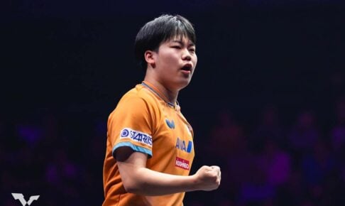 「15位→13位→8位」松島輝空、チャンピオンズ王者の18歳がトップ10入り　WTT公式は躍進に期待「偉業への挑戦は始まったばかり」