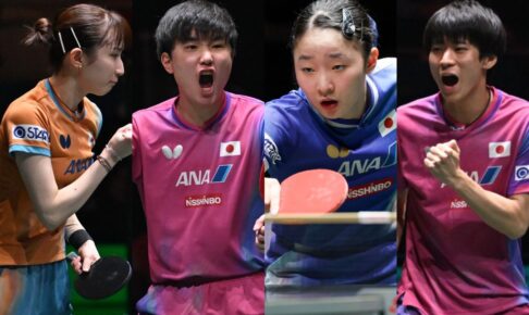 卓球日本の開幕3連勝を支えた“最大の貢献者”は？　中国メディアが勝率100％のキープレーヤーを称賛「並外れた安定感」【ITTF混合団体W杯2025】