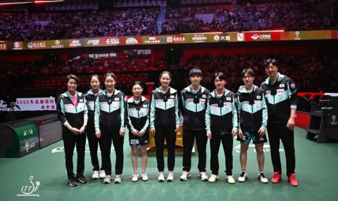 「大会史上最も接戦」韓国が強国相手に繰り広げた“8－7”の激闘　大会公式がフランス撃破に賛辞「希望を打ち砕いた」【卓球・ITTF混合団体W杯】