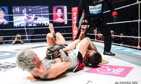 【RIZIN】BD戦士・ジョリー、芦澤竜誠を25秒“アームバー葬”　師匠・安保瑠輝也も感極まる