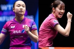 伊藤美誠、前回敗北のサウスポー・長﨑美柚に雪辱なるか　戦績互角の日本人対決、実力者同士の1回戦に注目【WTTチャンピオンズドーハ】
