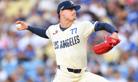 【MLB】ドジャース投手陣、地元メディアが躍進を期待するダークホースは？　TJ手術乗り越え「オールスター級の投手になる可能性」