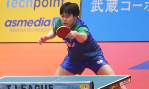 松島輝空、全日本王者が導いた完全勝利「勝ち切ることが日本の代表」　2年ぶりのプレーオフ進出へ「優勝目指して頑張りたい」【Tリーグ】