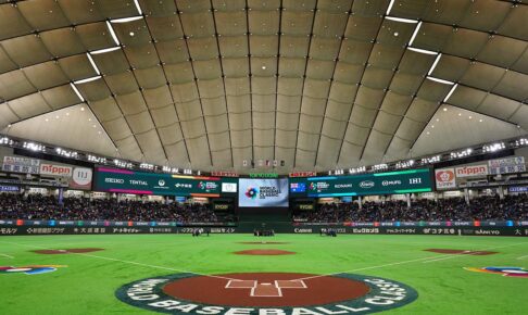 WBCプールCが東京ドームで開幕（