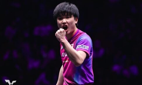 張本智和が国際大会4強入りで4位に浮上　松島輝空は8位をキープ、濵田一輝は9ランクアップの53位｜卓球男子世界ランキング（2026年第12週）