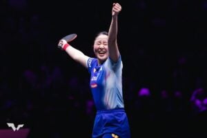 張本美和、世界5位・蒯曼とのフルゲーム激闘制し3度目の正直　17歳の“全日本女王”が中国撃破で悲願の初優勝【WTTチャンピオンズ重慶】
