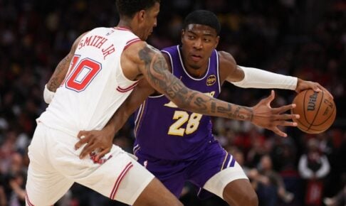 【NBA】「初戦を取らないといけない」八村塁、プレーオフのポイントを明かす……ドンチッチ、リーブス離脱も「アグレッシブに行く」