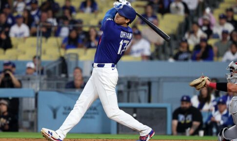 【MLB】大谷翔平、“179キロ二塁打”直前の一幕に実況注目「ナイスプレーだ」　古巣エ軍相手の行動に「彼は常に準備万端」