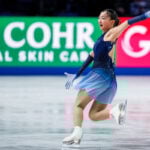 「さすが期待を裏切らない」坂本花織、ブルーのドレスで“謎ダンス”披露　ISUが映像公開「世界はすでにKAORIロス」と別れを惜しむ