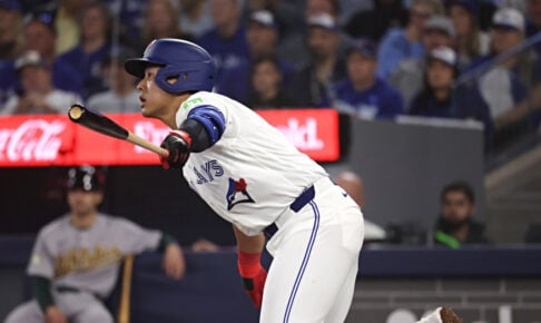 【MLB】岡本和真はビシェットの後釜として“合格点”……「打率は低くなるかもしれないが、長打力で補える」と米メディアが両者を比較