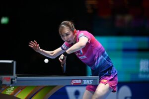 早田ひな、初対戦の中国19歳とのラリー勝負に屈し1－3敗戦　上位進出狙ったサウスポーエースが決勝T進出逃す【ITTF男女ワールドカップ】