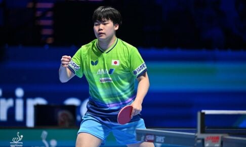16歳・松島輝空が初出場で中国の世界王者に衝撃ラリー　WTT公式が2024年大会で見せた“死闘”に再脚光【世界卓球2026】