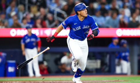 【MLB】岡本和真の粘り勝ち、ABSチャレンジ成功で三振回避　山本由伸から反撃呼び込む「右中間二塁打」