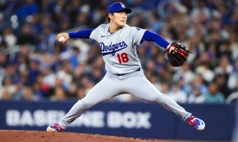 【MLB】“今季2勝目”山本由伸、無死満塁で圧巻火消しのベシアに「助けられました」　7回途中1失点でドジャース5連勝　