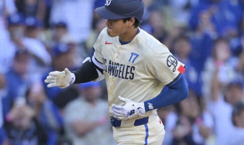 【MLB】大谷翔平、ド軍史に名を刻む活躍で「レジェンドを次々に追い抜く」　先頭打者弾＆45試合連続出塁を公式称賛