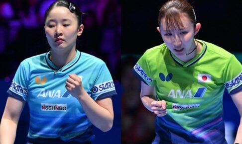 張本美和が5位浮上、早田ひなが10位に復帰　国際大会Vの赤江夏星が38位に上昇　上位は中国勢独占で変動なし｜卓球女子世界ランキング（2026年第17週）