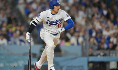 【MLB】大谷翔平“バットを折られた”シンカーを直後に攻略　CY賞左腕セールから「勝ち越し右前タイムリー」