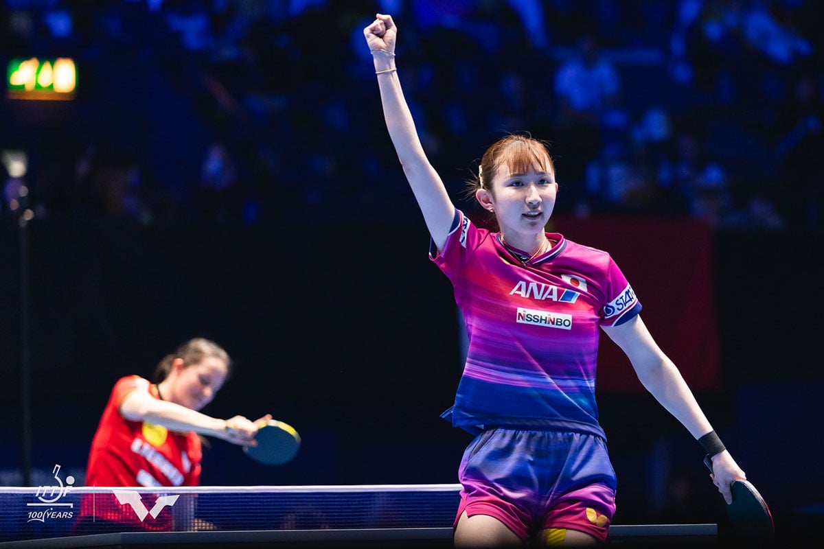 「ハヤタが驚異的な逆転劇」早田ひな、エース対決勝利のサウスポーを中国メディアが称賛　戦術転換光り世界9位を撃破【世界卓球2026】