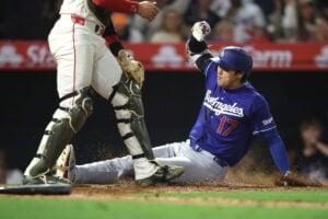 【MLB】大谷翔平、自身初“ランニングHR未遂”に現地記者が注目「リトルリーグ本塁打」　ビデオ判定の末に適時三塁打に