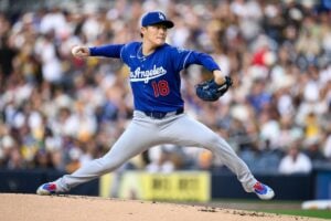 【MLB】「援護2点以下が5試合目」山本由伸、痛恨の“スミ1”で今季4敗目　7回1失点8奪三振の快投も報われず