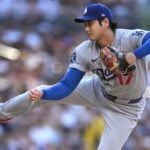 【MLB】「防御率0.73」大谷翔平が吠えた、1死満塁ピンチで執念の併殺打　5回88球“最速161キロ”でパドレス打線を0封