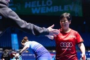 卓球女子の“62歳レジェンド”参戦に中国メディアが熱視線　3種目出場のニー・シャーリエンは「衰えぬ強さを示す」【WTTコンテンダースコピエ】