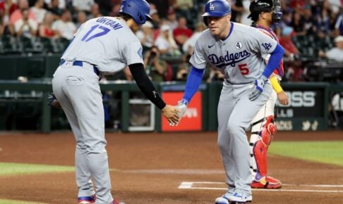 【MLB】打撃好調のフリーマン「大谷翔平は史上最高の選手、一緒にプレーできて楽しいよ」　ドジャースは首位独走で全球団トップの「+127」