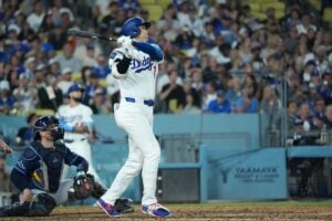 【MLB】「美しいスイングだ」大谷翔平、3戦ぶり先制15号アーチが決勝点に　公式が貫禄の“確信歩き”を称賛