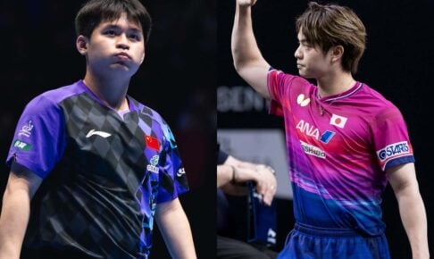 卓球男子、元世界1位の不振に中国メディア言及　サウスポー・宇田幸矢に初黒星の林詩棟は「解ける方程式に変化」【WTTコンテンダーリュブリャナ】