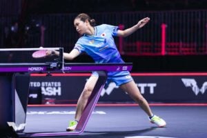 カットマン・佐藤瞳が中国の世界2位から大金星　優勝候補・王曼昱をストレート撃破で3回戦進出　WC出場で存在感【USスマッシュ】