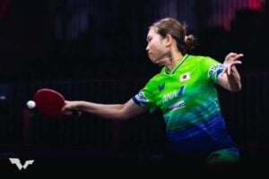 カットマン・佐藤瞳が中国の世界2位から大金星　優勝候補・王曼昱をストレート撃破で3回戦進出　WC出場で存在感【USスマッシュ】