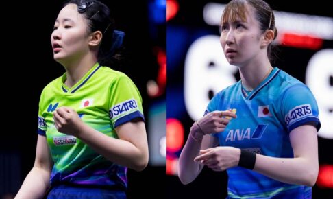 張本美和、リベンジマッチ実現で“対早田ひな”対策は？　過去戦績は25歳サウスポーが優位、ダブルスで好連携の両者が激突【USスマッシュ】
