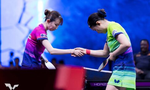 張本美和、中国メディアが分析した早田ひな撃破の要因は？　WTT公式はWエースの戦いに熱視線「ライバル関係が燃え盛る」【USスマッシュ】