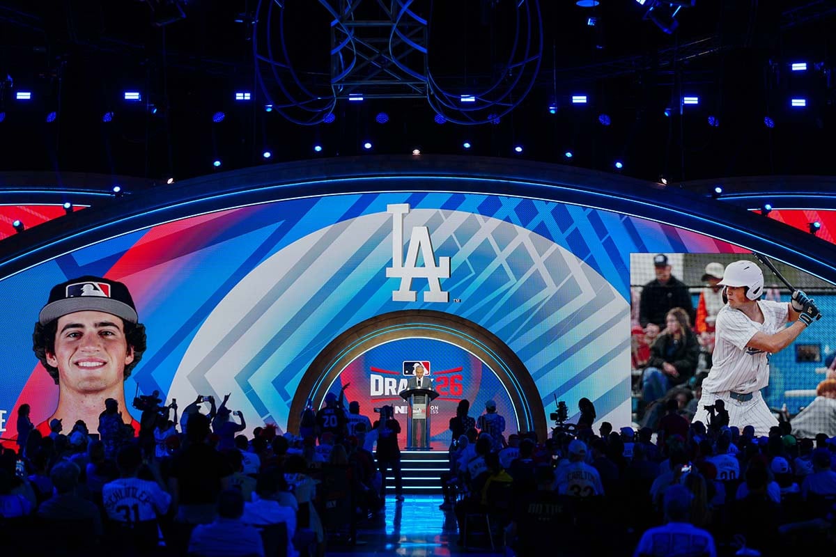 【MLB】「よく残っていたな」ドジャース1巡目指名は“掘り出し物”の18歳……背景に「レッドソックスの不可解な判断」と米メディア 【MLB】「よく残っていたな」ドジャース1巡目指名は“掘り出し物”の18歳……背景に「レッドソックスの不可解な判断」と米メディア
