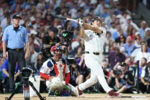 【MLB】「すげえ緊張しました」村上宗隆、ホームランダービーは9本塁打　8選手中5位で惜しくも準決勝進出ならず