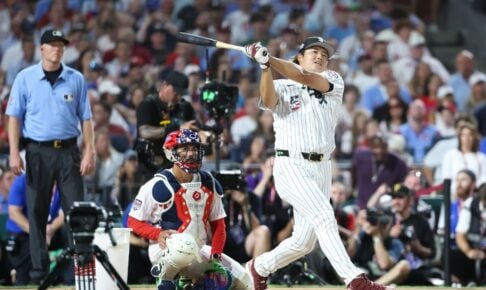【MLB】「すげえ緊張しました」村上宗隆、ホームランダービーは9本塁打　8選手中5位で惜しくも準決勝進出ならず