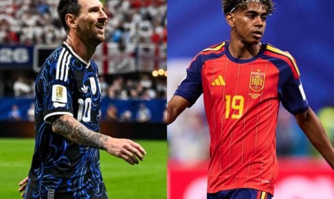 「神のみぞ知る」メッシ、スペインとの決勝戦に向けてメッセージ　バルサの後輩、ヤマルとの新旧GOAT対決に注目【北中米W杯】