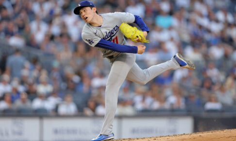 【MLB】“渡米後最速更新”の佐々木朗希、ドジャース球団新「100マイル超え21球」　米記者絶賛のパフォーマンス「正真正銘エース級だった」