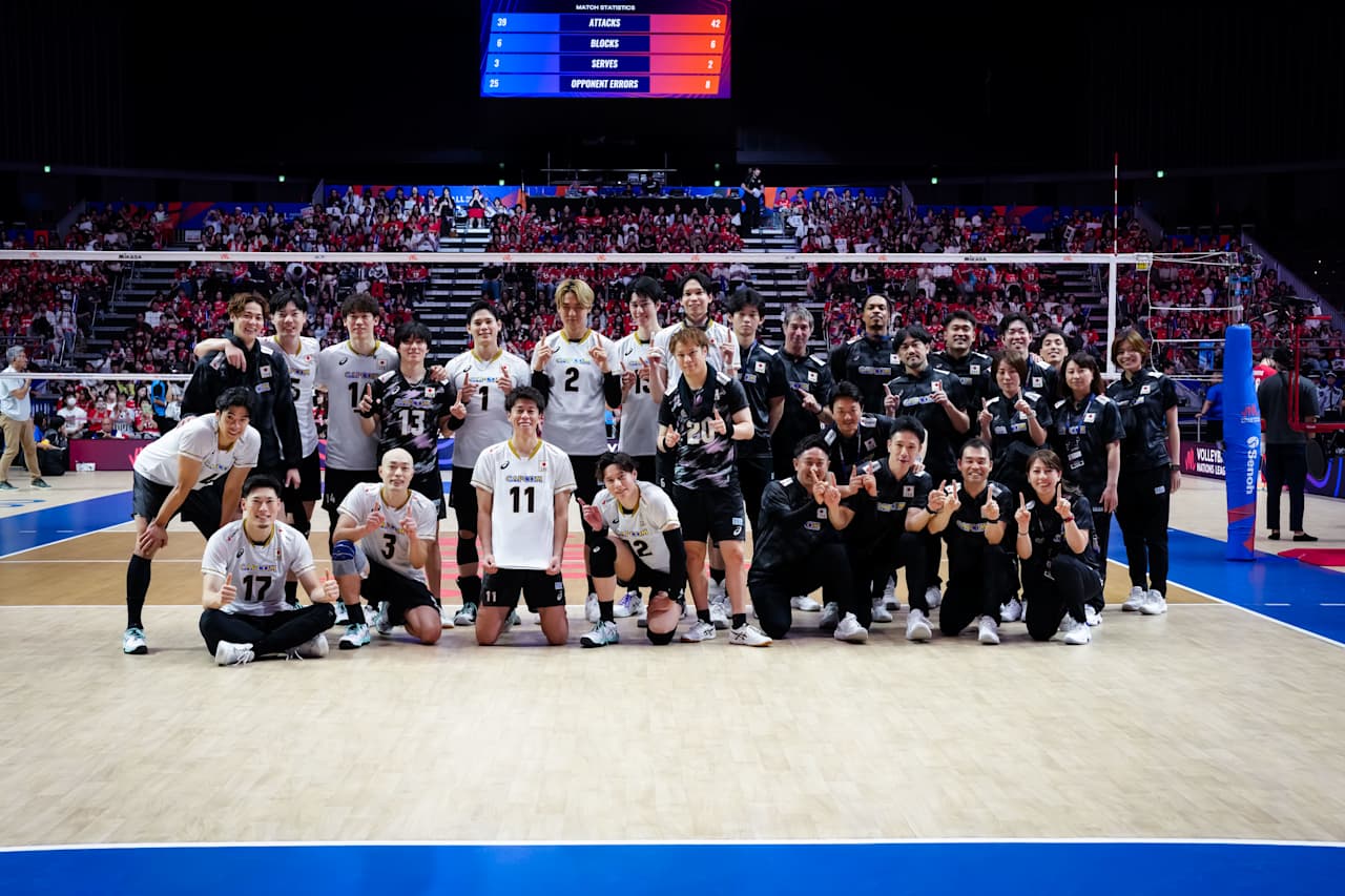 バレー男子日本代表、史上初の全勝突破を懸けてアルゼンチンと激突　要警戒は29歳の司令塔　地上波放送・中継・ネット配信情報【VNL2026】