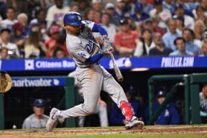 【MLB】不振脱却へ、ベッツが2打席連発で「ドジャースに希望を与えた」　米識者が遊撃手の本塁打ショーに興奮「なんという夜だ」
