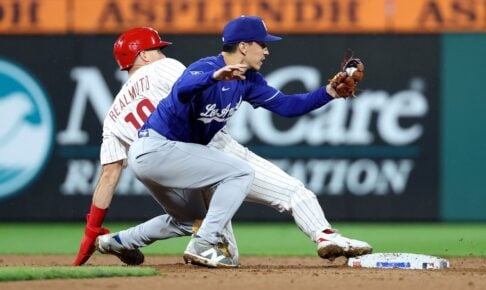 【MLB】「なんで戻った？」フィリーズ、ドジャースにサヨナラ勝利の好機も……痛恨の“走塁ミス”併殺打で試合終了　指揮官もぶ然の珍プレー