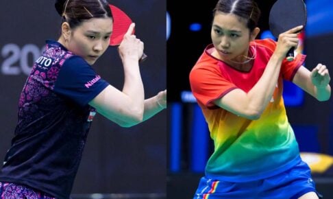 橋本帆乃香、佐藤瞳“Wカットマン”の躍動に公式称賛「堅守と不屈の精神」　日本人対決を制した28歳の奮闘を評価【WTTサン・ジョゼ・ドス・カンポス】