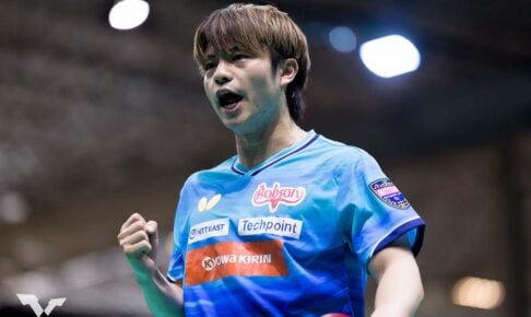 宇田幸矢が国際大会4強入りで23位に浮上　松島輝空が3位、張本智和が5位でトップ10維持　上位は変動なし｜卓球男子世界ランキング（2026年第31週）