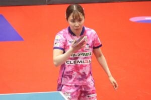平野美宇が九州移籍2戦目で古巣・神奈川と対戦「張本選手がエースとして強い」　昨季連覇の王者にも「チャンスはある」と意気込み【Tリーグ】