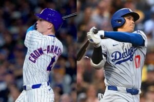 【MLB】ロバーツ監督、2本塁打のPCAを称賛　大谷翔平とのMVP争いについて「予想を覆し、接戦に持ち込んでいる」と見解示す