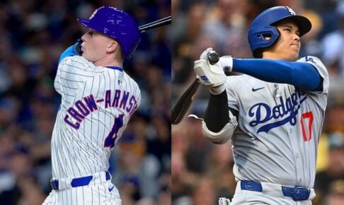 【MLB】ロバーツ監督、2本塁打のPCAを称賛　大谷翔平とのMVP争いについて「予想を覆し、接戦に持ち込んでいる」と見解示す