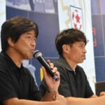 子どもたちが学んだ天皇杯の歴史　日本代表・名波コーチは「勝つための3条件」に言及　JFA宮本会長は「サッカーをする以外の時間も大切に」