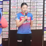 張本美和が明かした“推しアスリート”と対面熱望の思い「プレーが見ていてかっこいい」　ロス五輪懸けて戦う代表へ期待【Tリーグ】